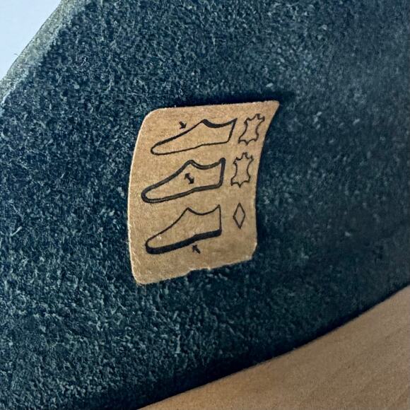 Swedish Hasbeens Ann Low Sandals Mules Clogs Black Leather Wooden Sole Size 41 - Picture 7 of 13